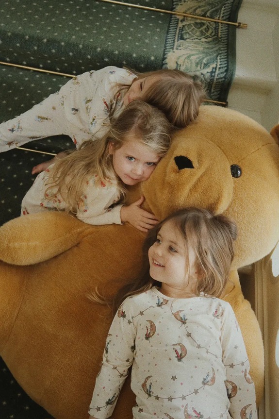 Παιδική πιτζάμα Konges Sløjd BASIC BLOUSE/PANTS SET GOTS KS104214.9BYA