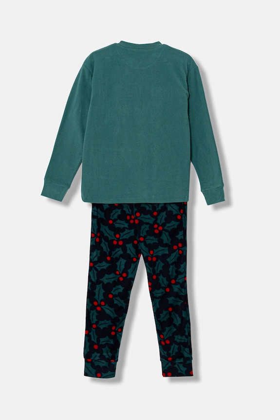 Detské pyžamo United Colors of Benetton 3I470P09H.G.Seasonal zelená AW25