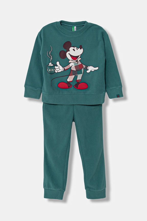 Detské pyžamo United Colors of Benetton nášivka zelená 3I470P09T.G.Seasonal