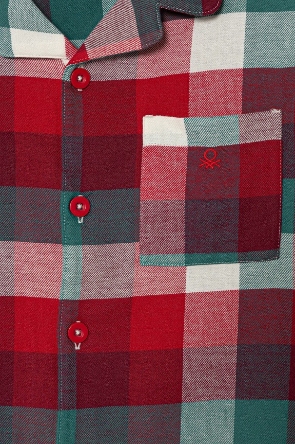 Dječaci Dječja pamučna pidžama United Colors of Benetton 40EP0P009.G.Seasonal šarena