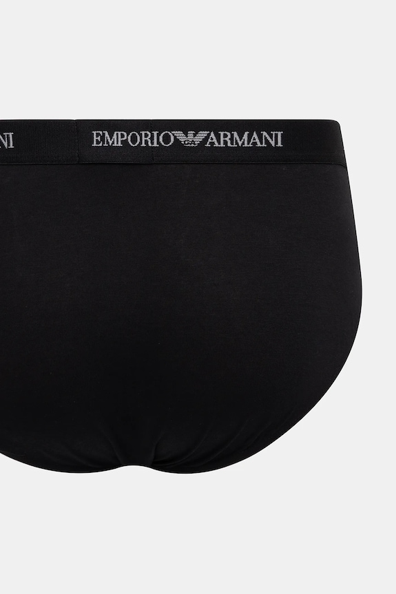 Odzież Emporio Armani Underwear slipy 3-pack EM000258.AF14132 czarny
