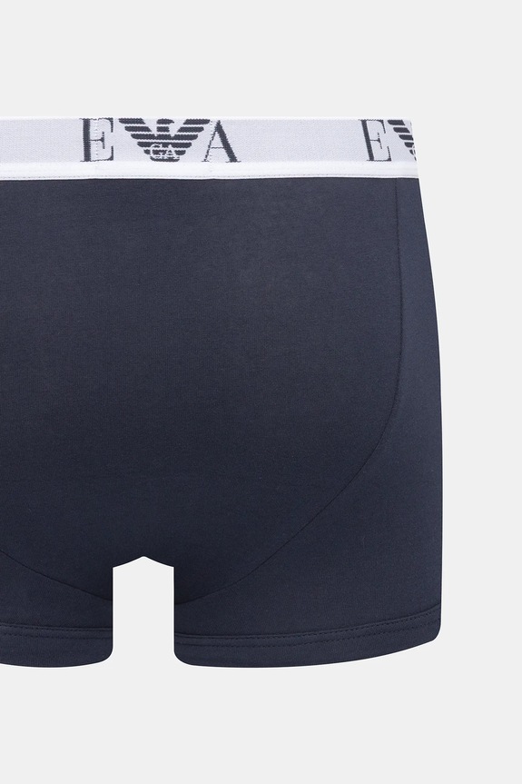 Oblečenie Boxerky Emporio Armani Underwear 3-pak EM000259.AF14131 tmavomodrá