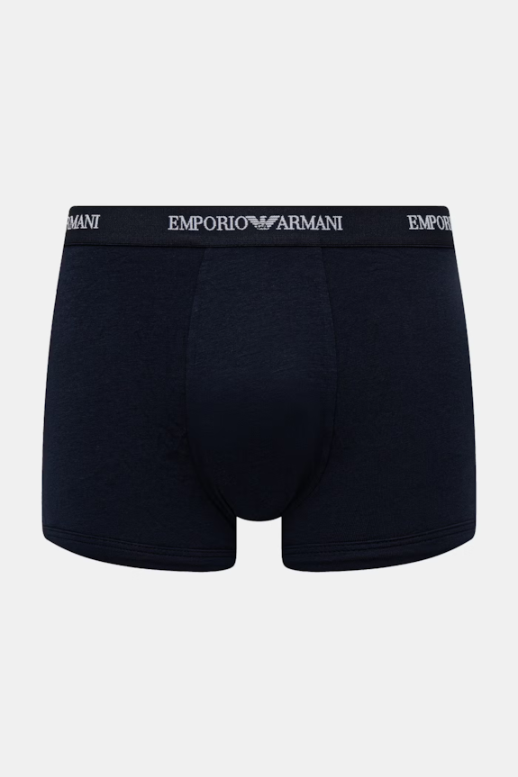 Oblečenie Emporio Armani Underwear boxerky pánske s bavlnou 3-pak EM000259.AF14132 biela