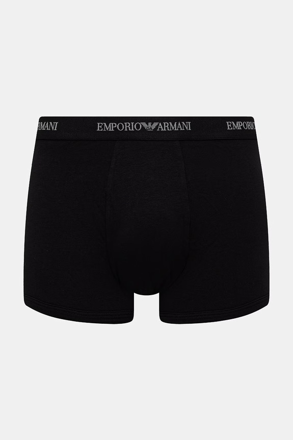 Emporio Armani Underwear boxerky pánske s bavlnou 3-pak biela EM000259.AF14132