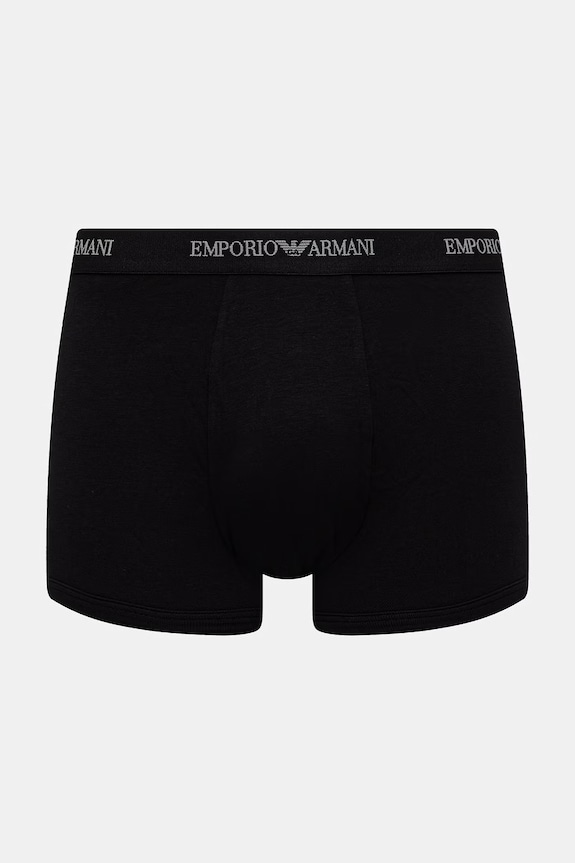 Emporio Armani Underwear boxerky pánske s bavlnou 3-pak biela EM000259.AF14132