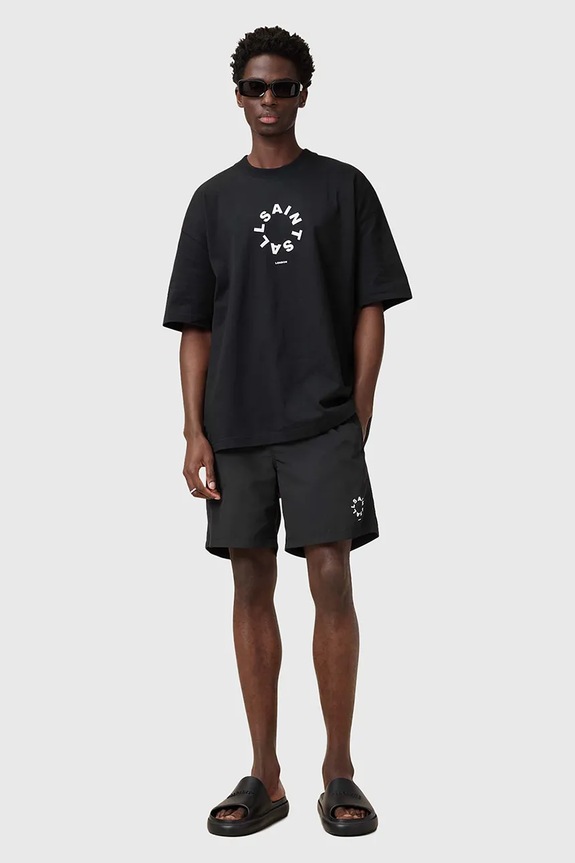 Μαγιό AllSaints TIERRA Planet friendly μαύρο M018WC