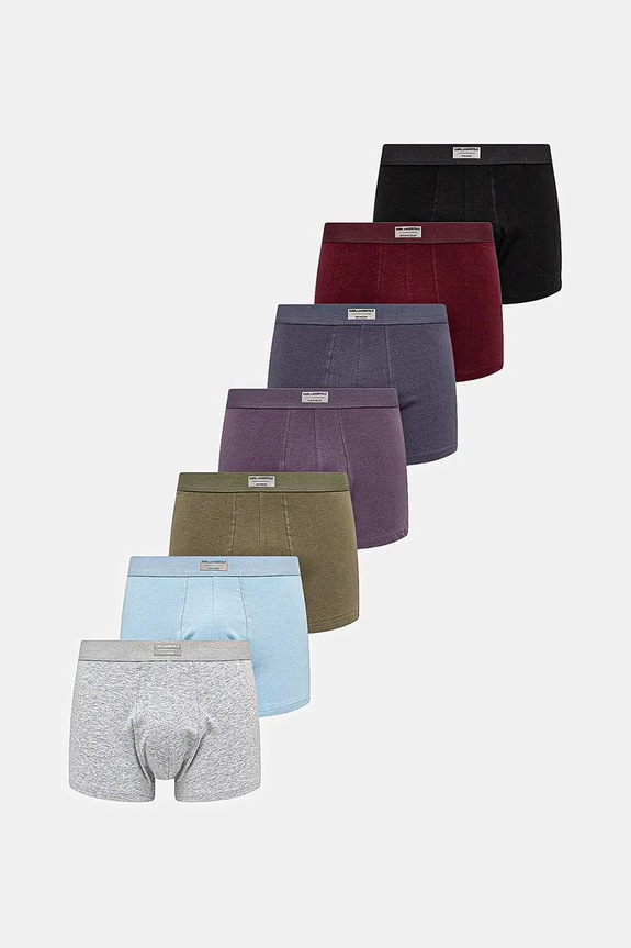 Karl Lagerfeld boxeralsó 7 db sima fekete A3M47005