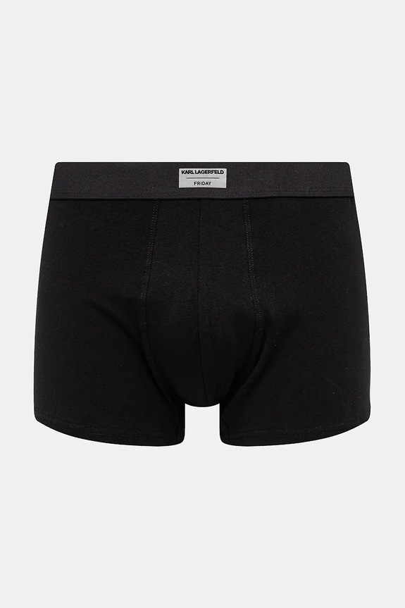 Karl Lagerfeld boxeralsó 7 db fekete A3M47005
