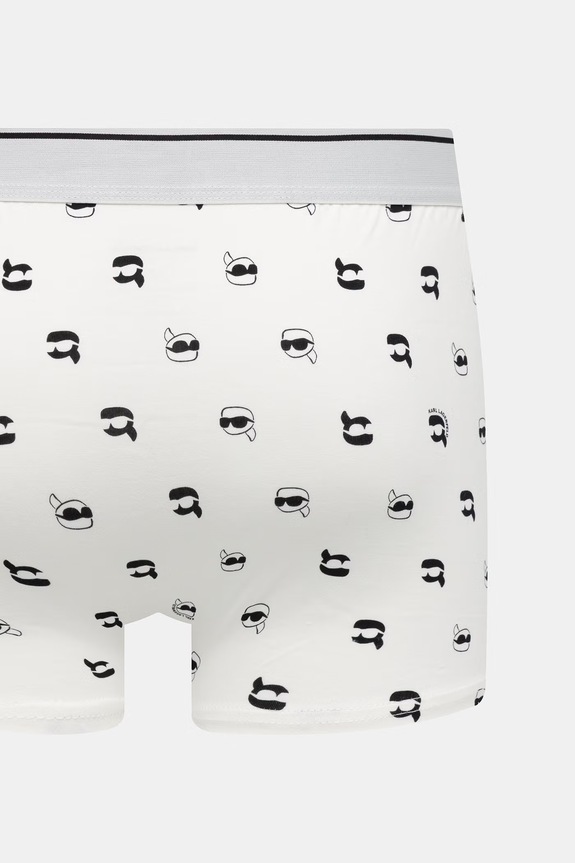 Karl Lagerfeld bokserki męskie bawełniane z elastanem 3-pack A3M47008 niebieski
