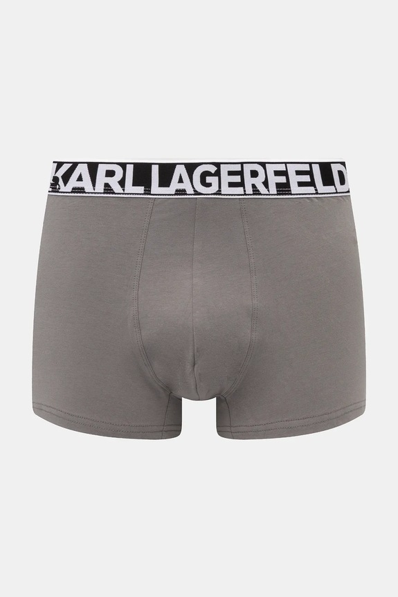 Îmbrăcăminte Karl Lagerfeld Boxeri bărbați din bumbac cu elastan pachet de 3 A3M47010 albastru