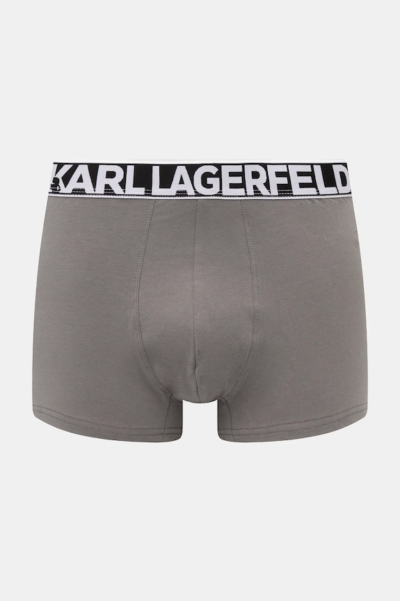 Îmbrăcăminte Karl Lagerfeld Boxeri bărbați din bumbac cu elastan pachet de 3 A3M47010 albastru