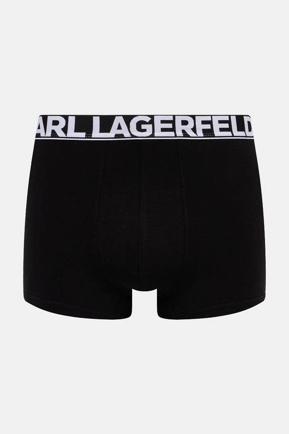 Karl Lagerfeld boxeri bărbați din bumbac cu elastan pachet de 3 A3M47010 burgundia AA00