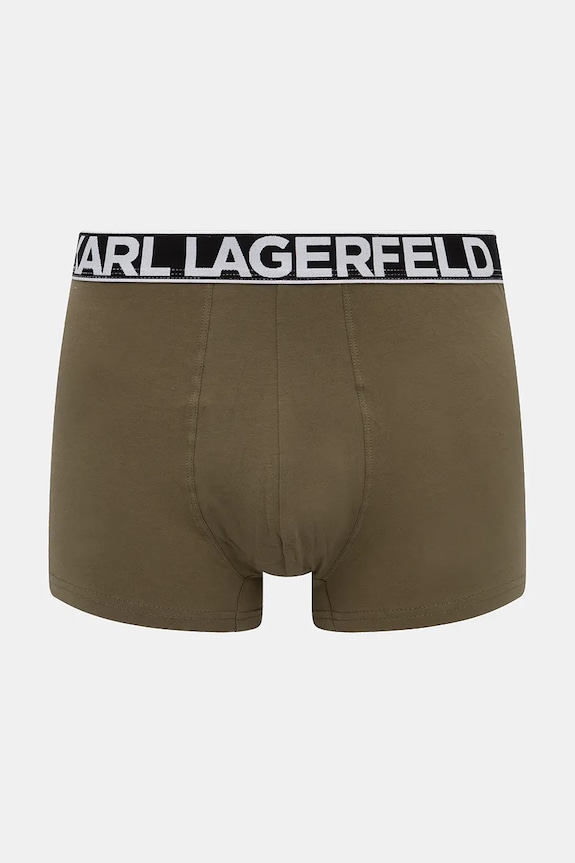 Karl Lagerfeld boxeri bărbați din bumbac cu elastan pachet de 3 negru A3M47010