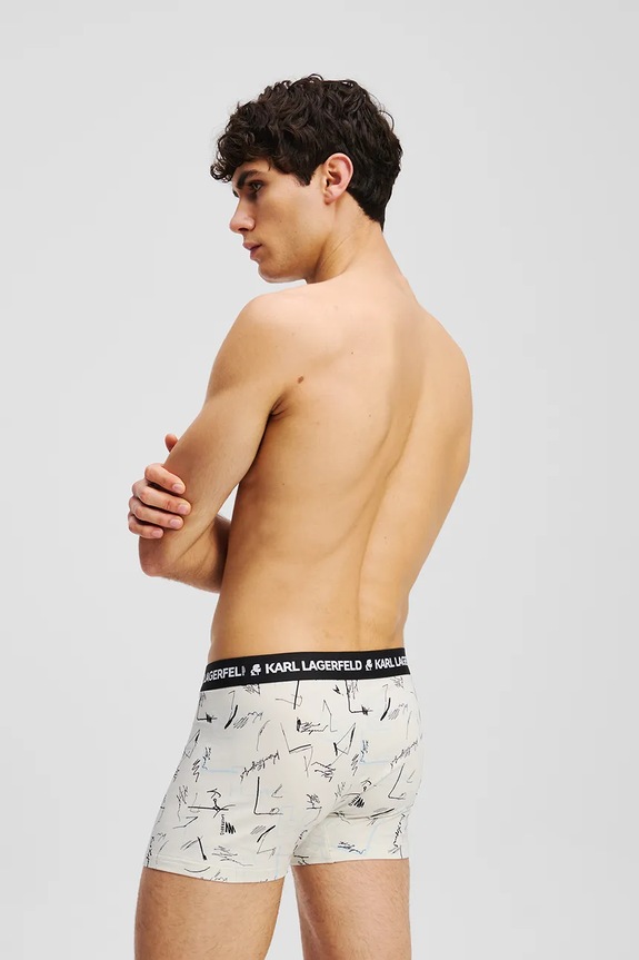 Odzież Karl Lagerfeld bokserki 3-pack A3M47013 czarny