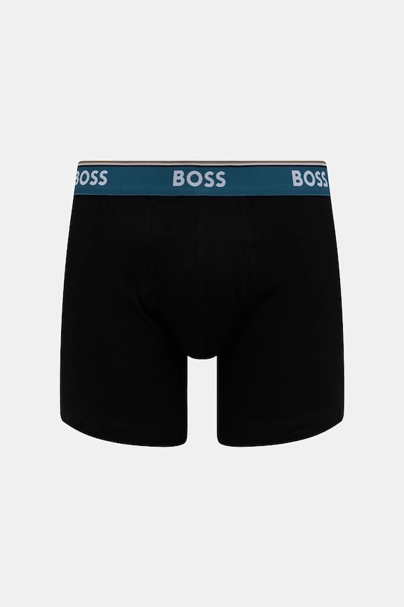 Boxerky BOSS 3-pak BoxerBr 3P Power Des modrá 50531685
