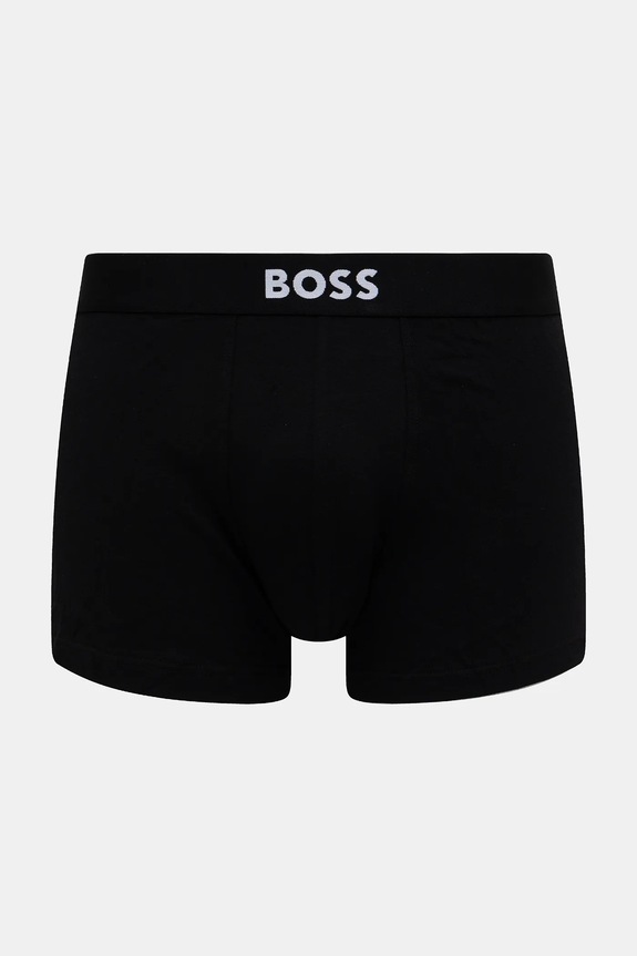 BOSS bokserki męskie bawełniane Trunk 3P BOSS ONE D 3-pack 50549832 czarny SS26