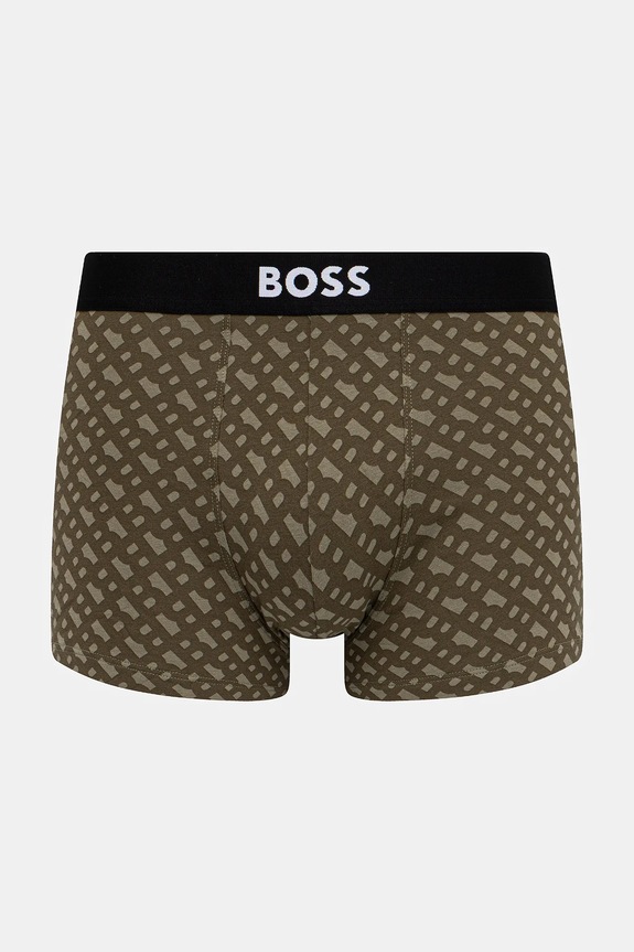 Odzież BOSS bokserki męskie bawełniane Trunk 3P BOSS ONE D 3-pack 50549832 czarny
