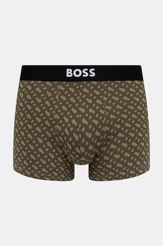 Odzież BOSS bokserki męskie bawełniane Trunk 3P BOSS ONE D 3-pack 50549832 czarny
