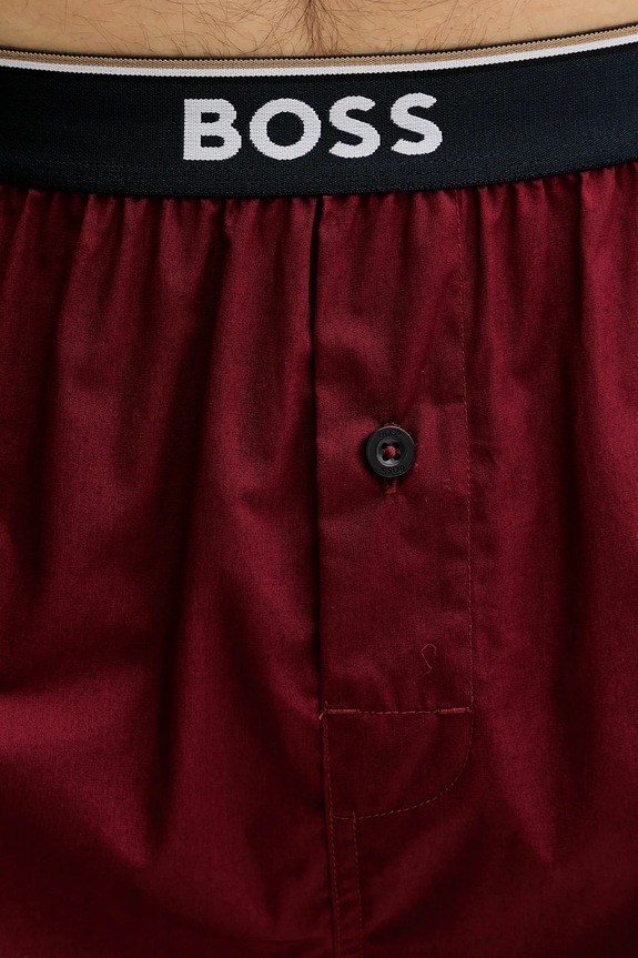 BOSS boxeri bărbați din bumbac 2P Boxer Shorts EW pachet de 2 50545913