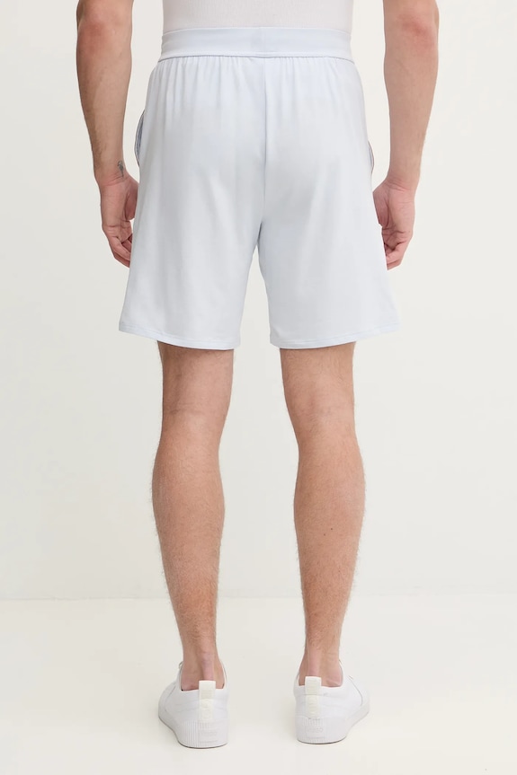 Îmbrăcăminte BOSS șorturi de loungewear pentru bărbați din bumbac cu elastan Unique Shorts CW 50545942 albastru