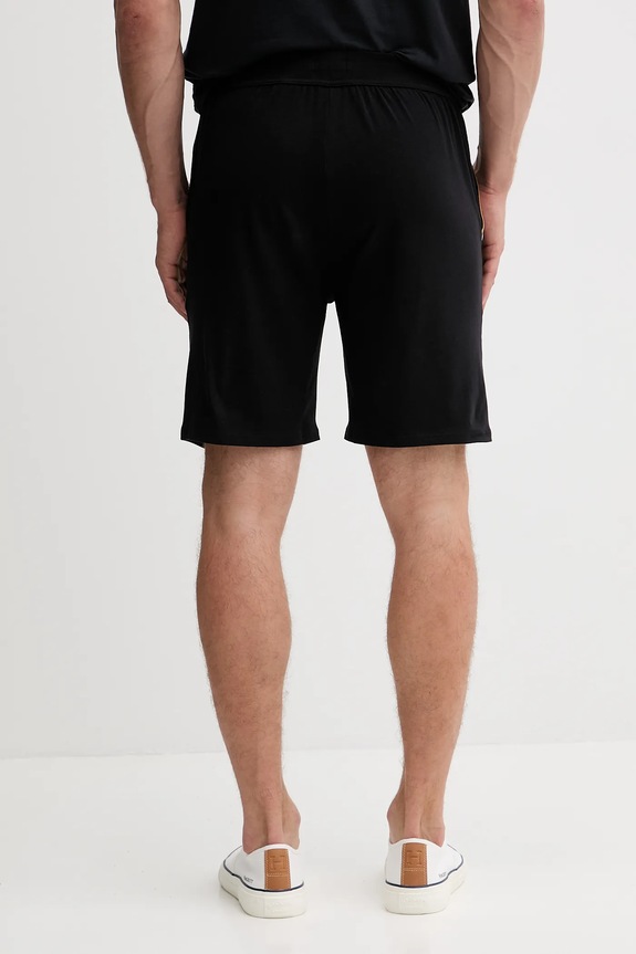 Îmbrăcăminte BOSS pantaloni scurți de loungewear bărbați din bumbac cu elastan Unique Shorts CW 50545942 negru