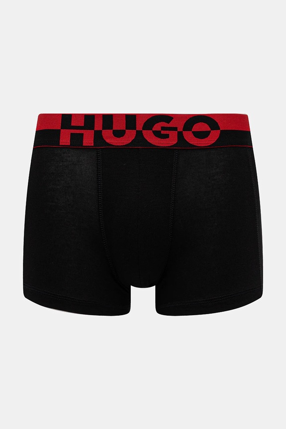 Boxerky HUGO 3-pak TRUNK TR. SPLIT LOGO 50545667 čierna NC25