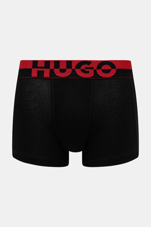 Boxerky HUGO 3-pak TRUNK TR. SPLIT LOGO 50545667 čierna NC25