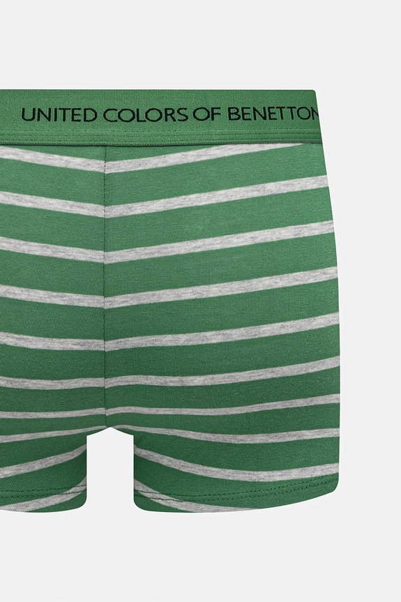 United Colors of Benetton bokserki 3VPS2X01H zielony AW25