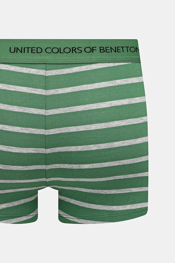 United Colors of Benetton bokserki 3VPS2X01H zielony AW25