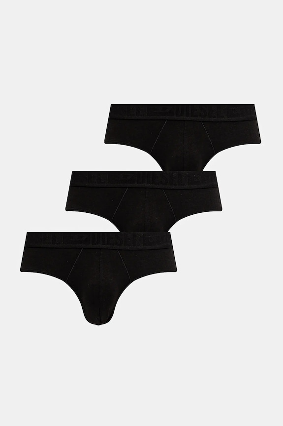 Слипы Diesel ROY-D-MONO-3PACK 3 шт трикотаж чёрный A17844.0CEBY