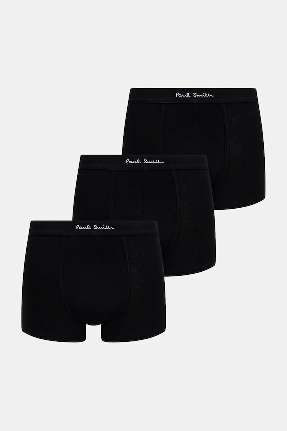 Paul Smith boxer shorts 3-pack plain black M1A.914.M3PK