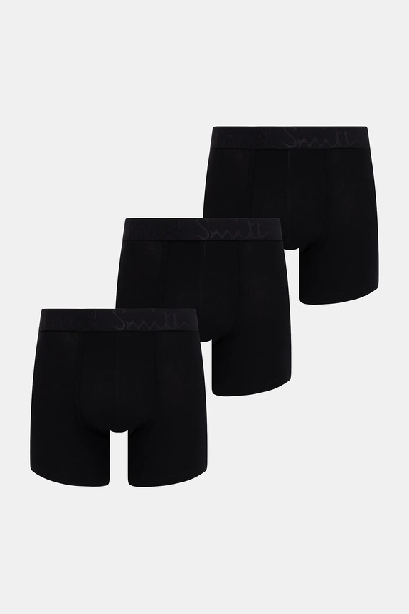 Боксеры Paul Smith 3 шт трикотаж чёрный M1A.916FH.M3PK53