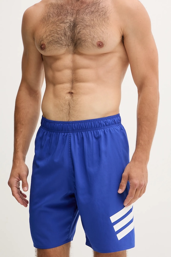 adidas pantaloni scurți de baie Icon 3-Stripe JX5021 albastru AW25