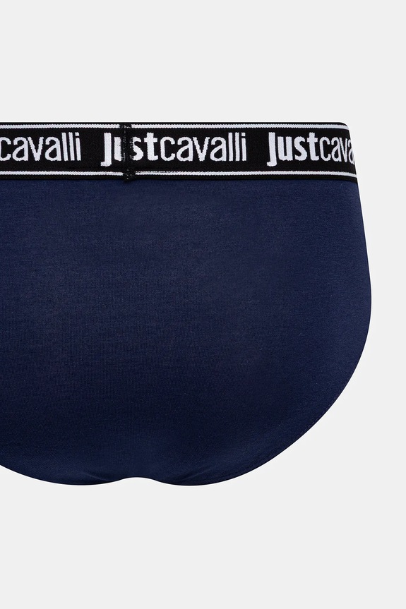 Oblečenie Slipy Just Cavalli 3-pak 79OAJU01.CJUT2 tmavomodrá