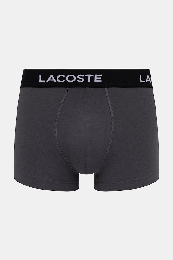 Îmbrăcăminte Lacoste boxeri 7-pack 5H2385 negru