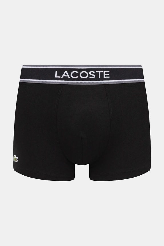 Bokserice Lacoste 3-pack crna 5H4970