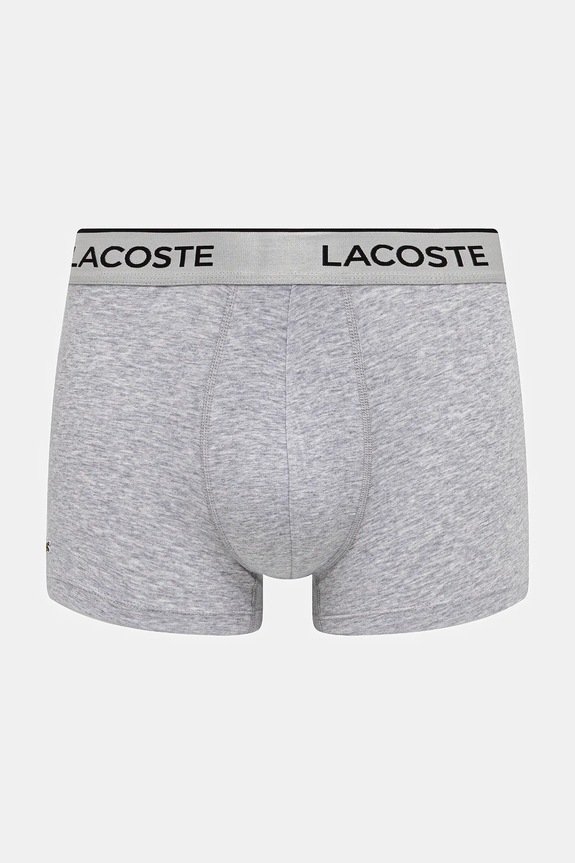 Odzież Lacoste bokserki 3-pack 5H6428 czarny
