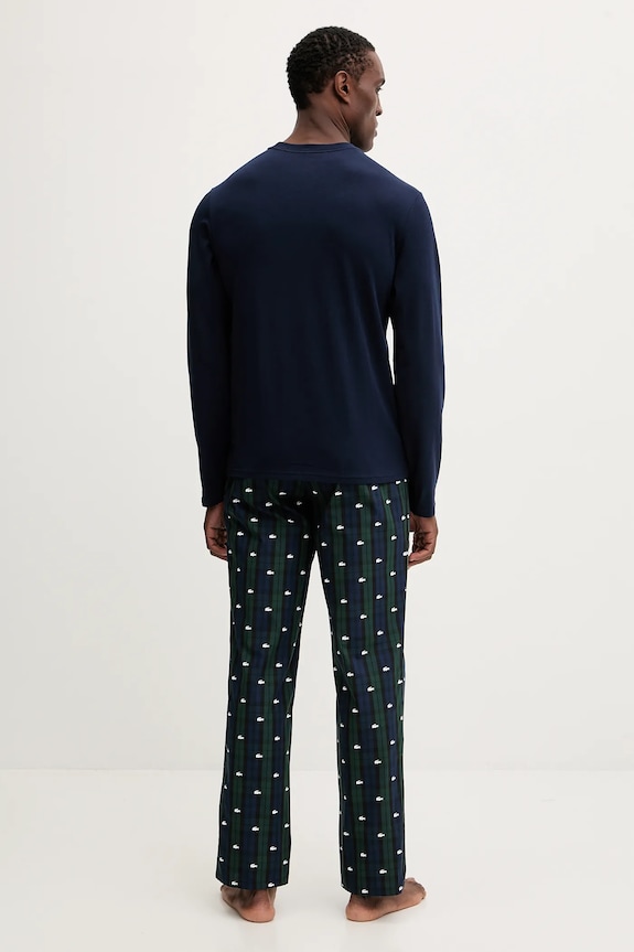 Abbigliamento Lacoste pigiama 4H5021 blu navy