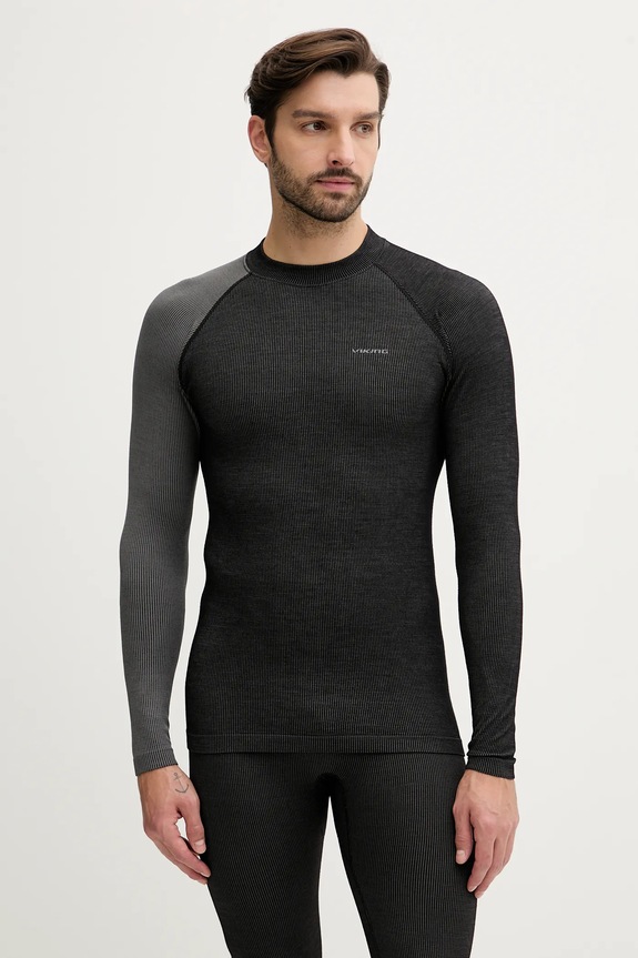 Ρούχα Ισοθερμικά εσωρούχα με προσθήκη μαλλιού Viking Mounti 500.27.0708 γκρί