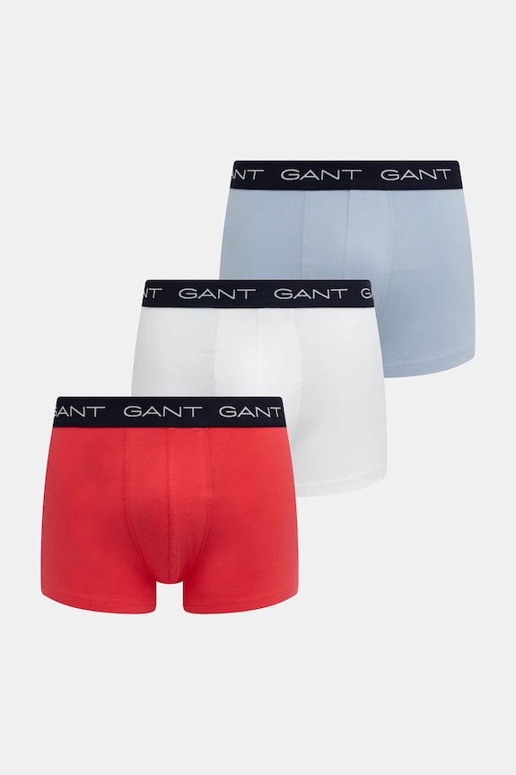 Gant boxer pacco da 3 maglia bianco 902523003