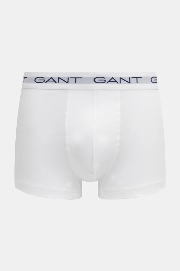 Gant bokserki dopasowane męskie 3-pack 900023003 biały SS26