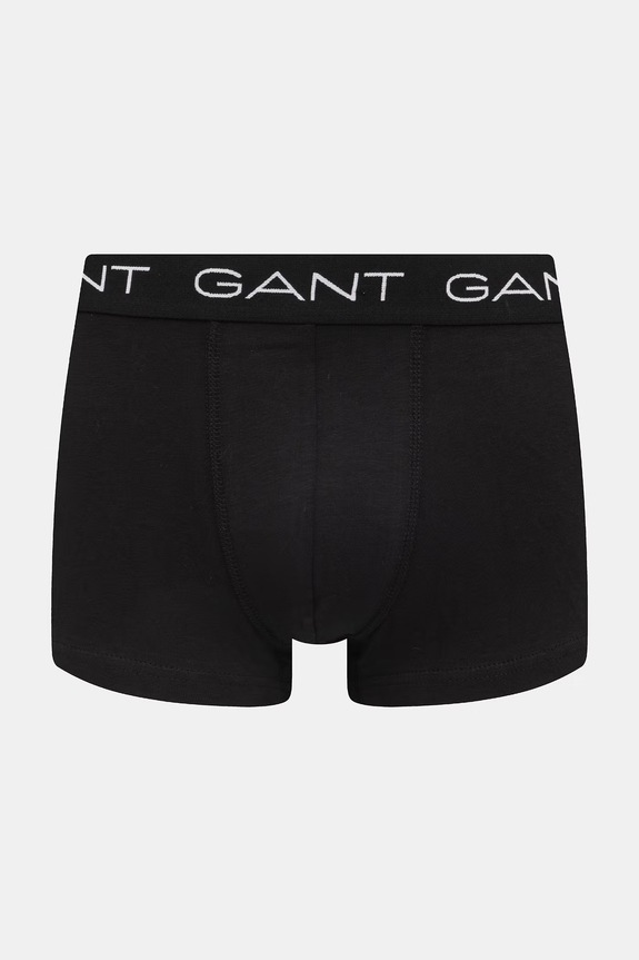 Gant bokserki dopasowane męskie 3-pack 900023003 czarny SS26