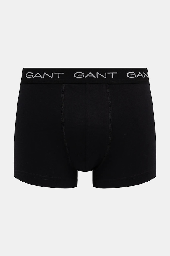 Gant bokserki dopasowane męskie 3-pack 900023003 czarny SS26
