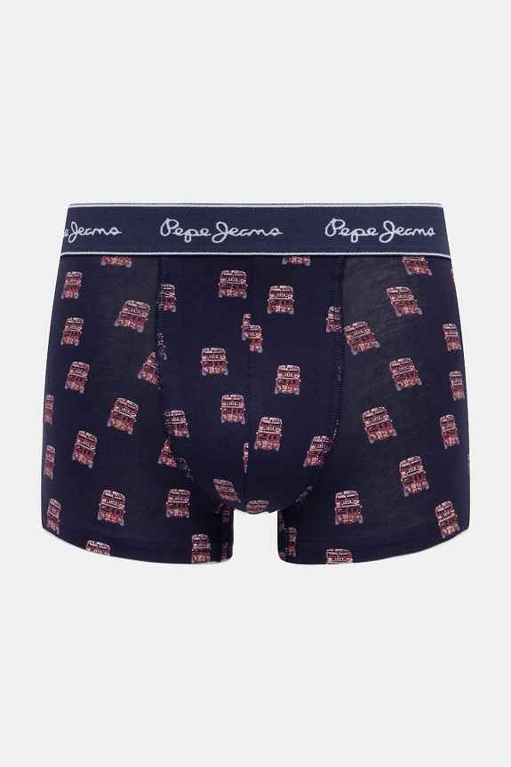 Pepe Jeans bokserki 3-pack PMU11188 granatowy AW25