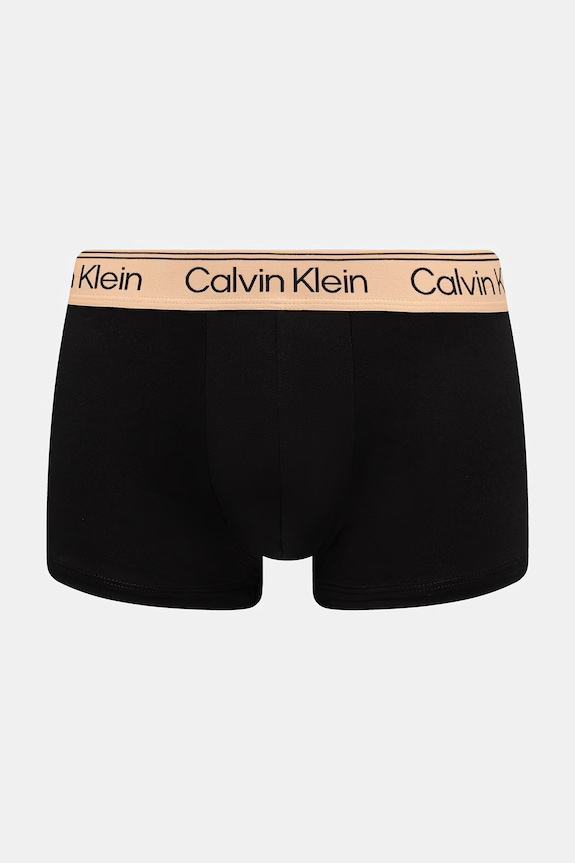 Calvin Klein Underwear moške oprijete boksarice paket 3 kosov LV00NB4409 črna SS26