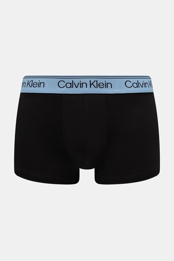 Calvin Klein Underwear moške oprijete boksarice paket 3 kosov črna LV00NB4409