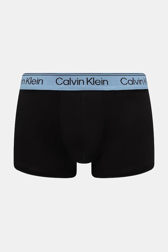 Calvin Klein Underwear moške oprijete boksarice paket 3 kosov črna LV00NB4409