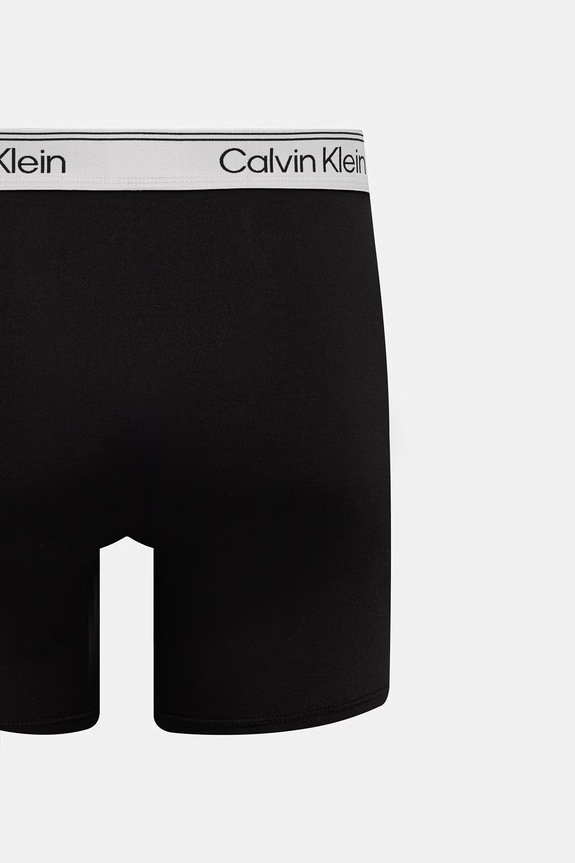 Calvin Klein Underwear oprijete boksarice moške paket 3 kosov LV00NB4410 črna