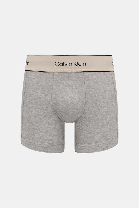 Oblečenie Calvin Klein Underwear boxerky pánske bavlnené s elastanom 3-pak LV00NB4446 modrá