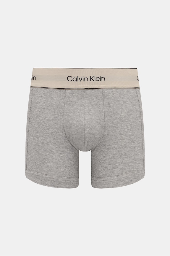 Oblečenie Calvin Klein Underwear boxerky pánske bavlnené s elastanom 3-pak LV00NB4446 modrá